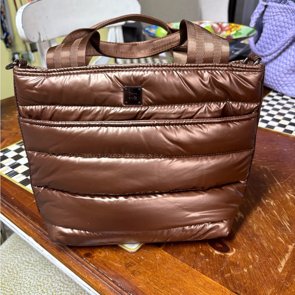 THINK ROYLN Brown Crossbody Bag